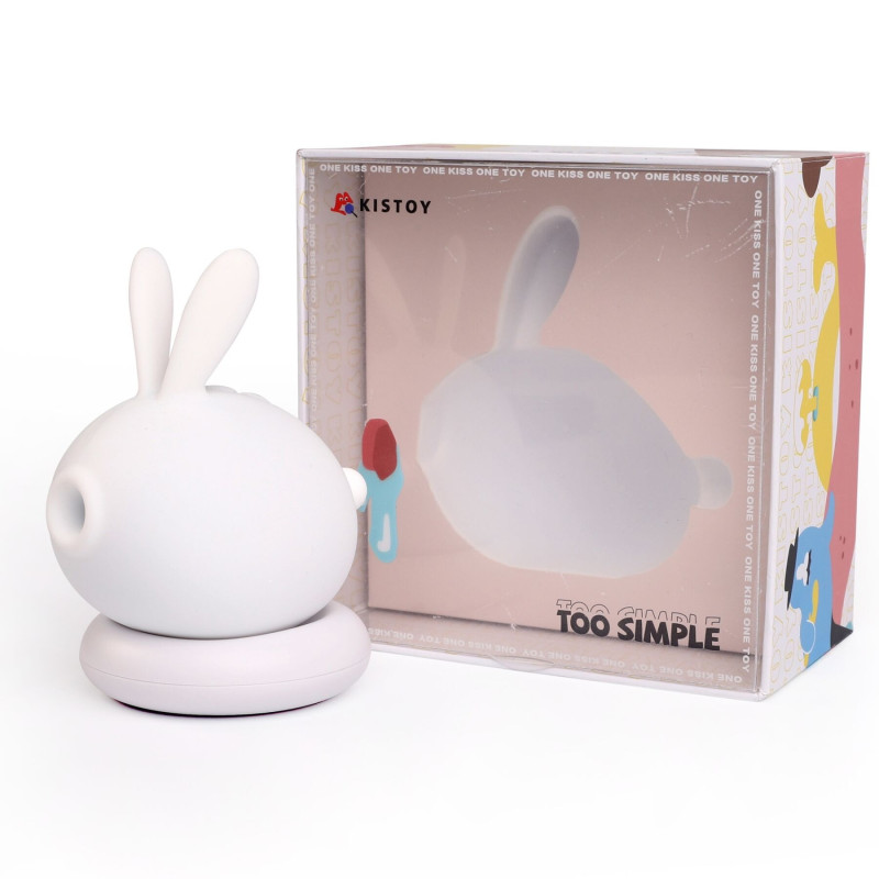 Вакуумний кліторальний стимулятор з вібрацією KISTOY Too Simple Вакуумний кліторальний стимулятор з вібрацією KISTOY Too Simple