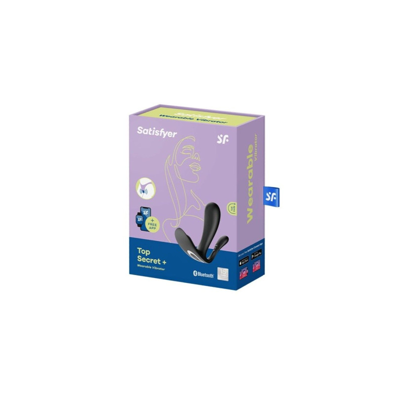 Потрійний вібратор у білизну Satisfyer Top Secret+