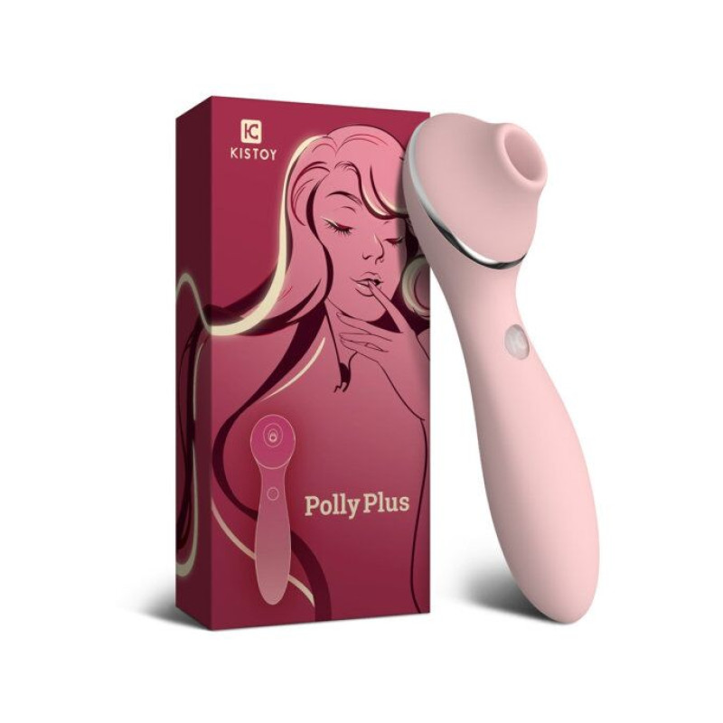 Вакуумний вібратор KisToy Polly Plus