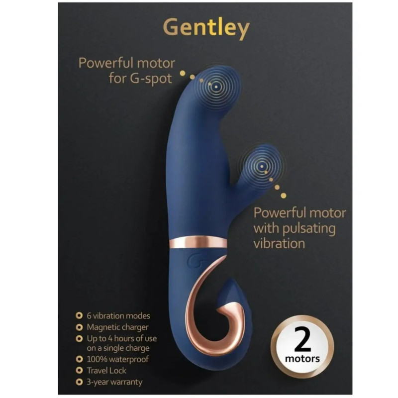 Вібратор кролик G-vibe Gentley