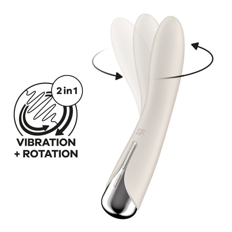 Вибратор для точки G с ротацией Satisfyer Spinning Vibe 1