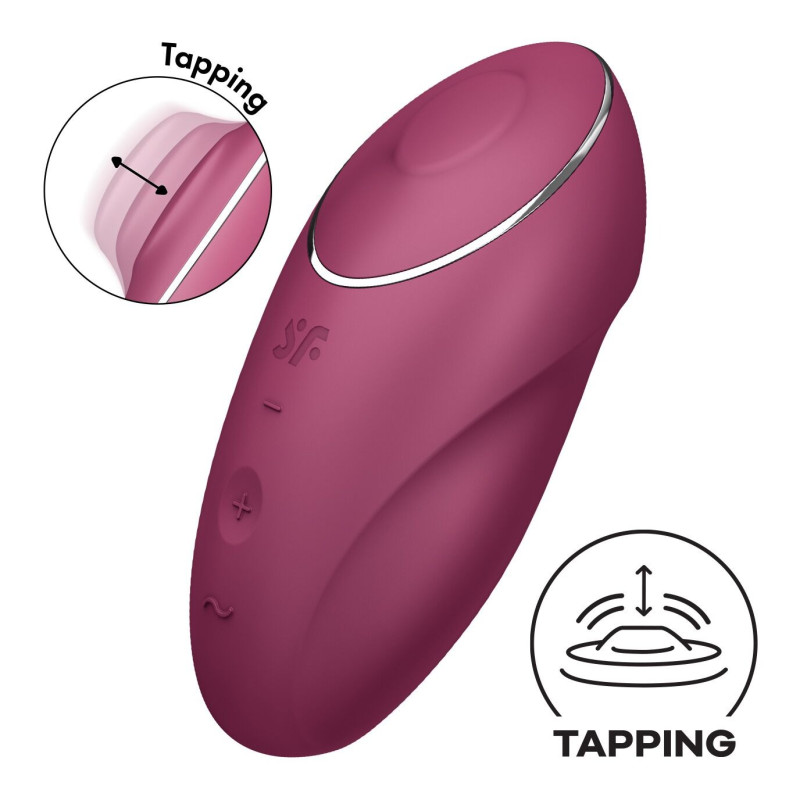 Вібратор для клітору Satisfyer Tap & Climax 1
