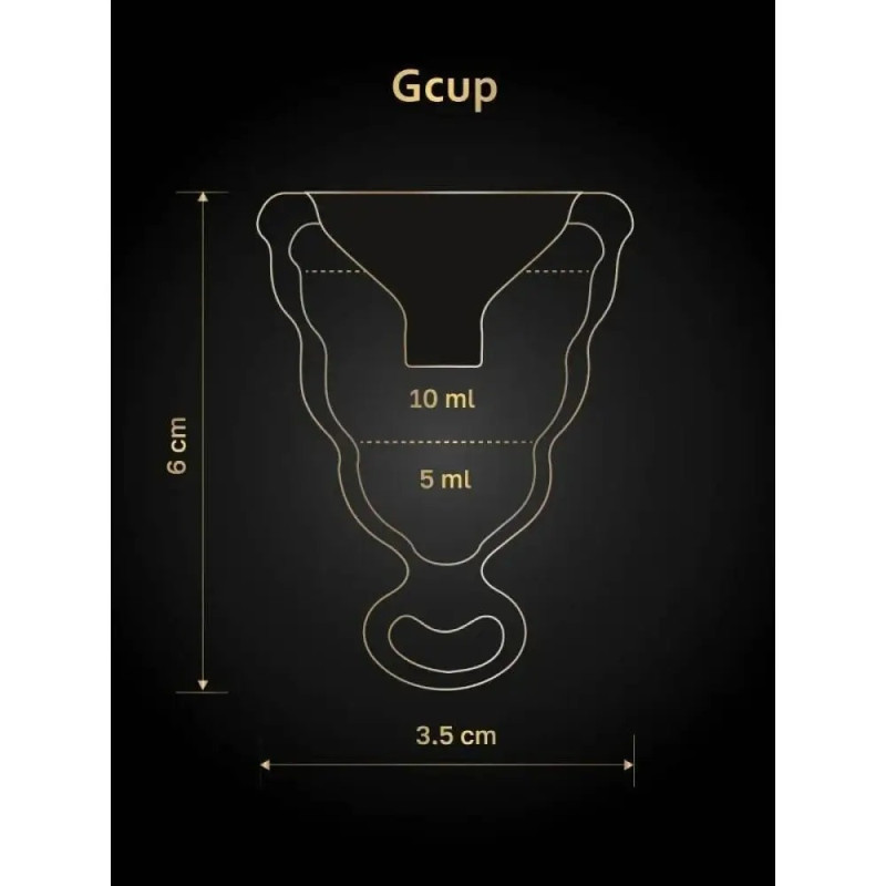 Менструальная чаша Gcup Gvibe
