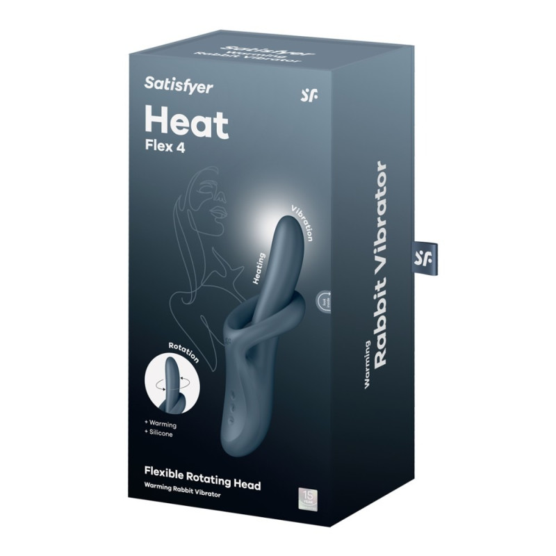 Вібратор з підігрівом Satasfyer Heat Flex 4