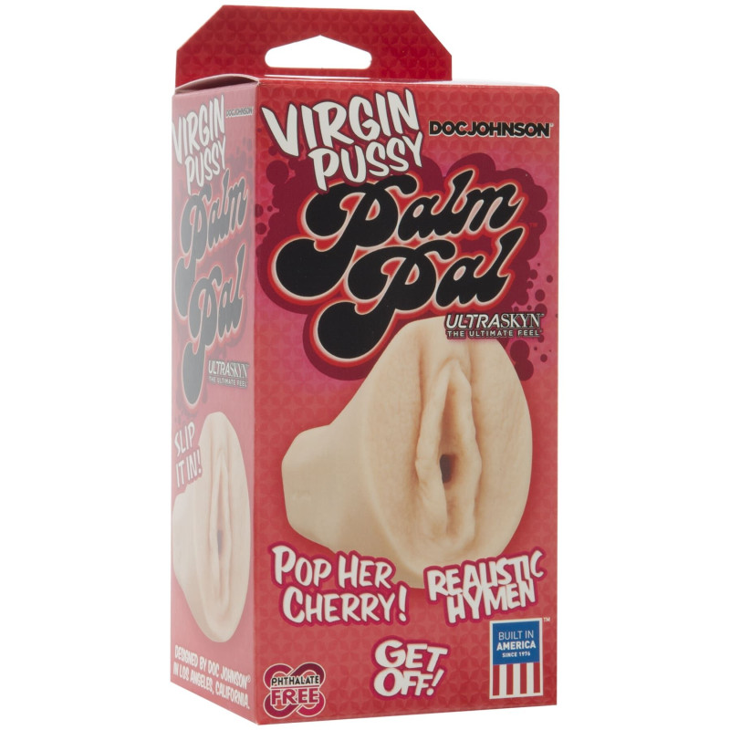 Мастурбатор-вагіна Doc Johnson Virgin Pussy Palm Pal