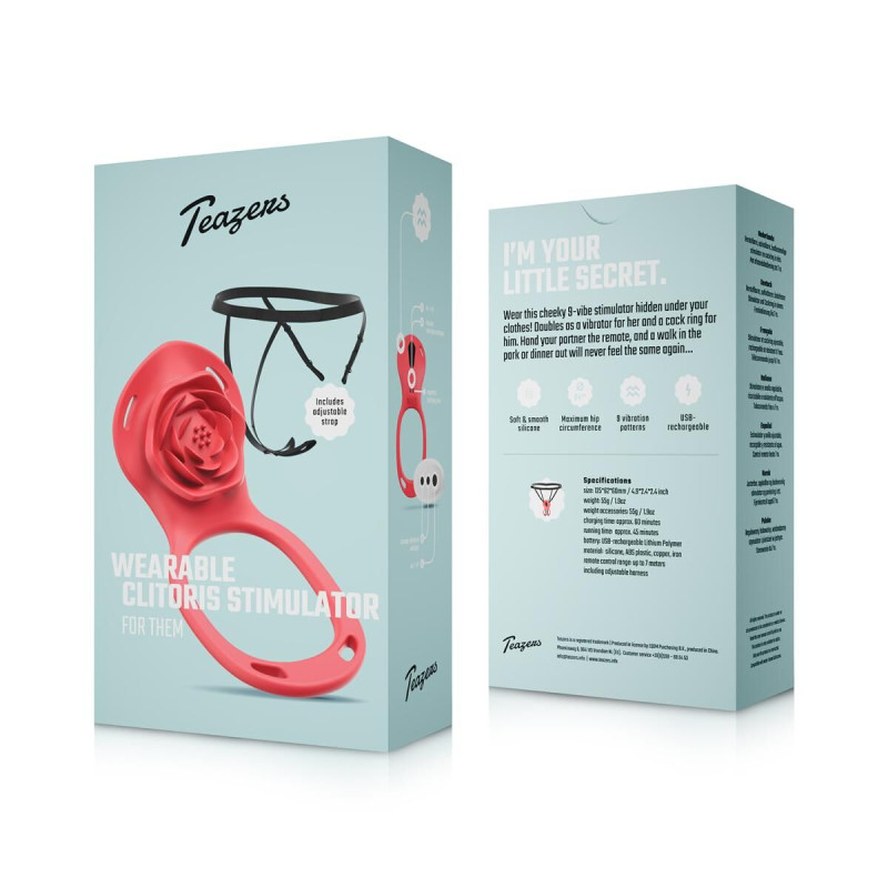 Вібратор у трусики Teazers Wearable Clitoral Stimulator Вібратор у трусики Teazers Wearable Clitoral Stimulator