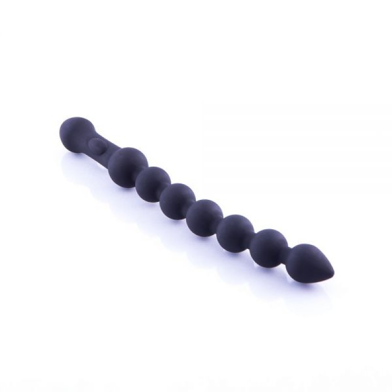 Анальное ожерелье Black Silicone
