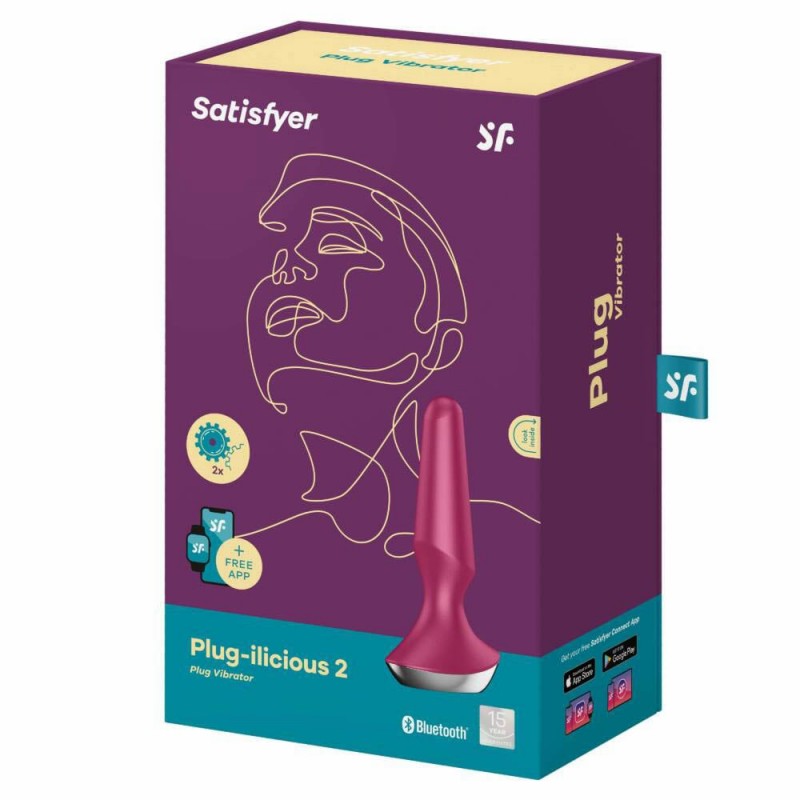 Анальна пробка з вібрацією Satisfyer Ilicious 2