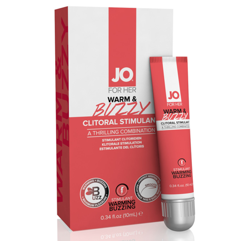 Збуджуючий гель для клітора System JO WARM & BUZZY