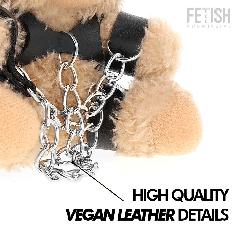 Плюшевый мишка в фиксаторах FETISH SUBMISSIVE