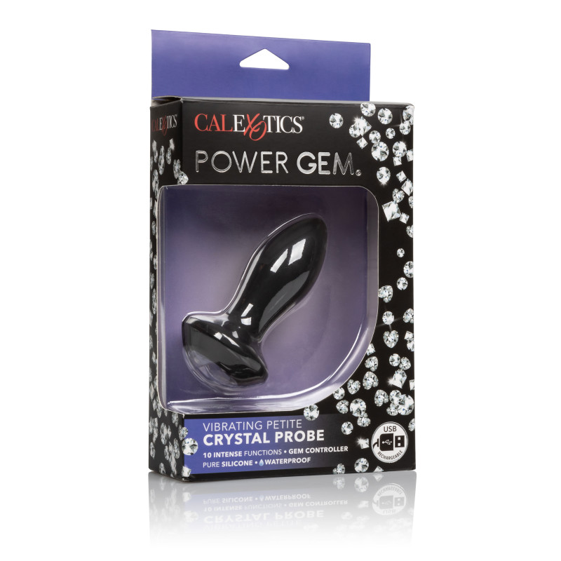 Маленька анальна пробка з вібрацією CalExotics Power Gem