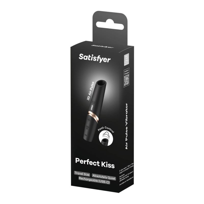 Вакуумний стимулятор клітора Perfect Kiss Satisfyer