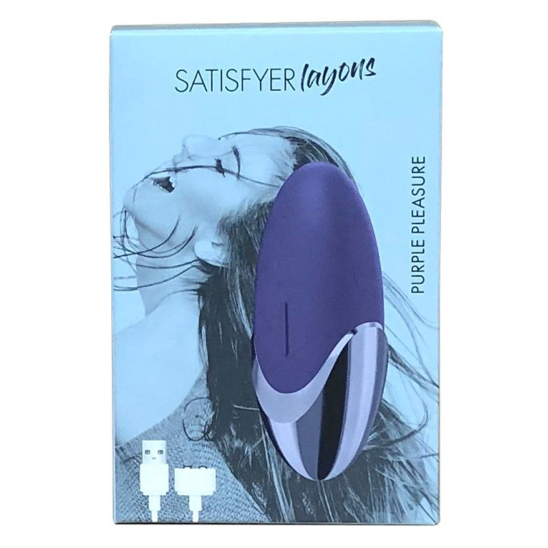 Зовнішній вібратор Satisfyer Lay-On Purple Pleasure