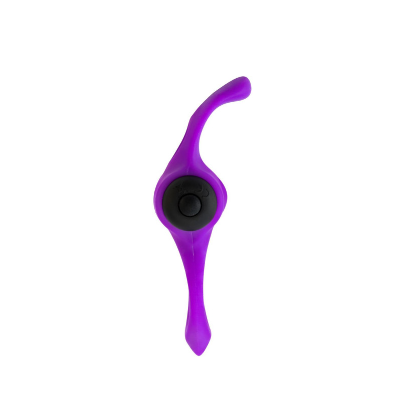 Ерекційне віброкільце з язичком Adrien Lastic Lingus MAX