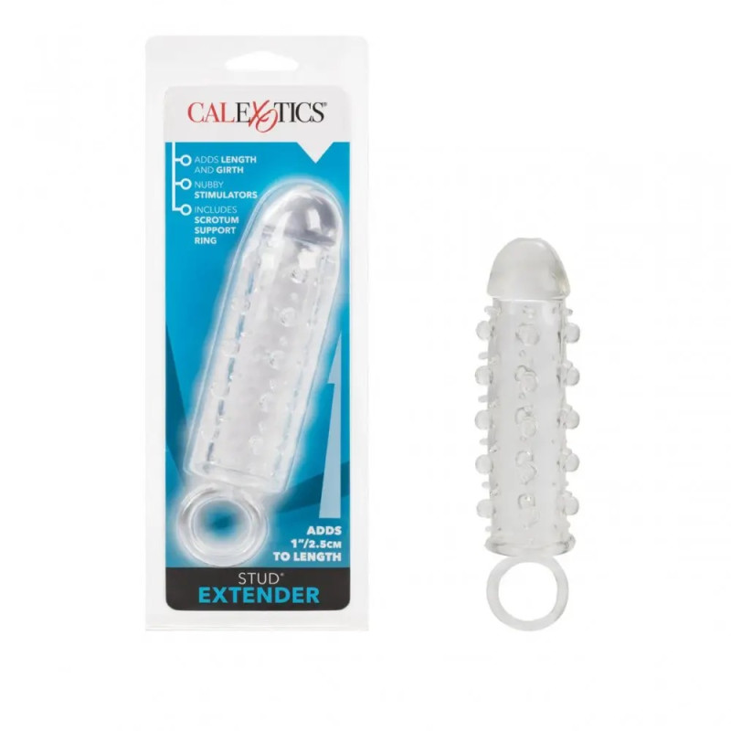 Насадка на член з пухирцями CalExotic Stud Extender