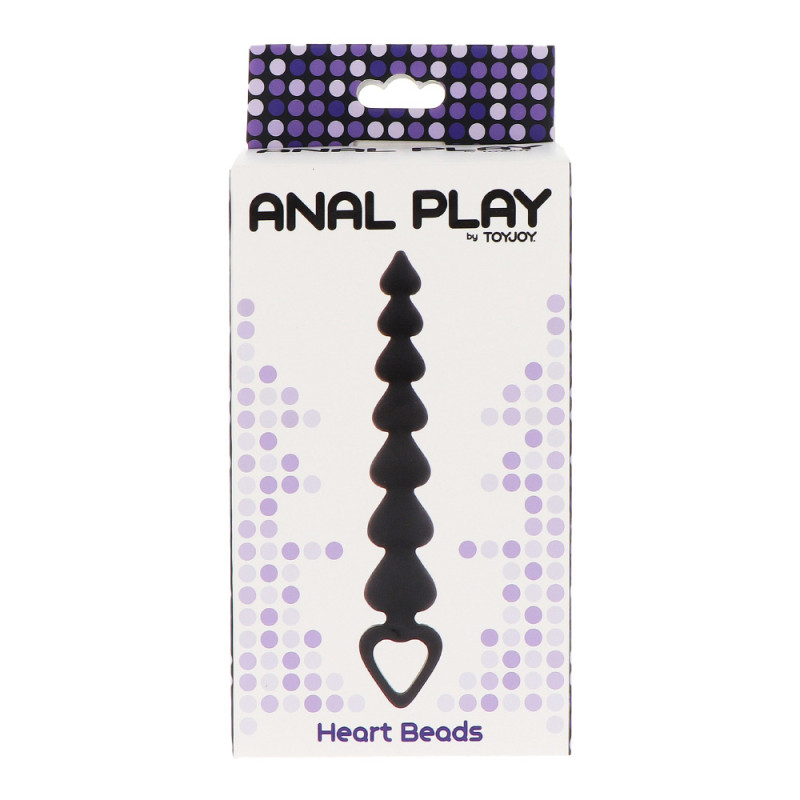 Анальні буси ToyJoy Heart Beads