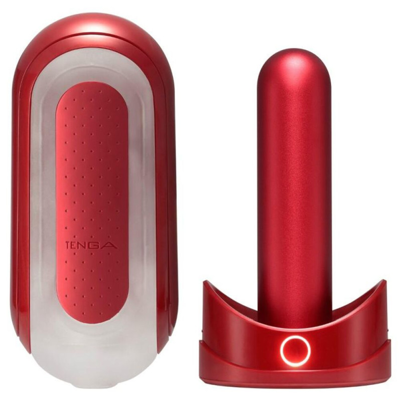 Мастурбатор с подогревом Tenga Flip Zero Red