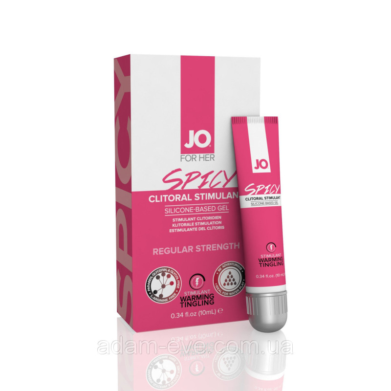 Зігріваючий гель для клітора System JO Spicy, 10 мл