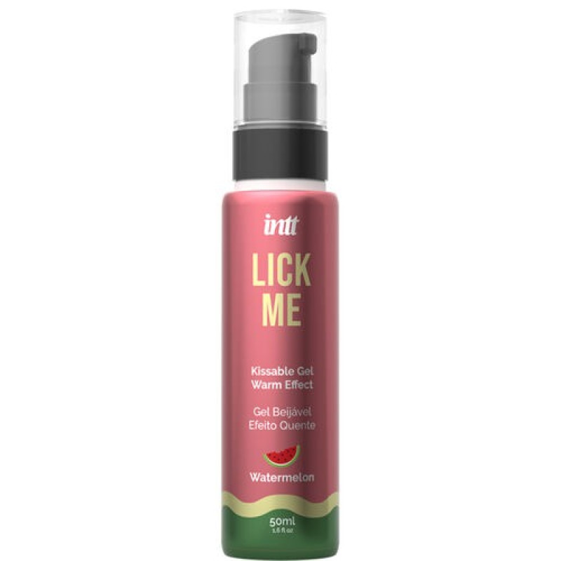 Їстівний гель з зігріваючим ефектом Intt LICK ME