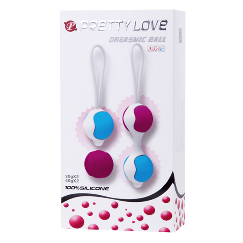 Набор круглых вагинальных шариков, Kegel balls, Pretty Love