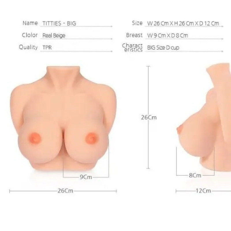 Мастурбатор груди Kokos Bouncing Titties D сup