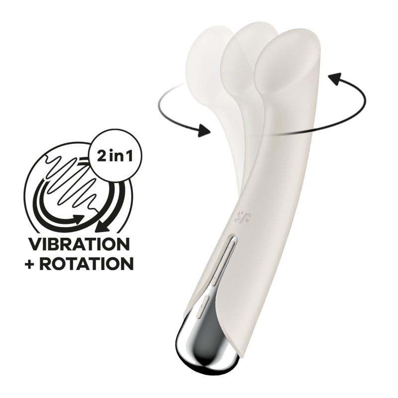 Вібратор з ротацією Satisfyer Spinning G-Spot 1