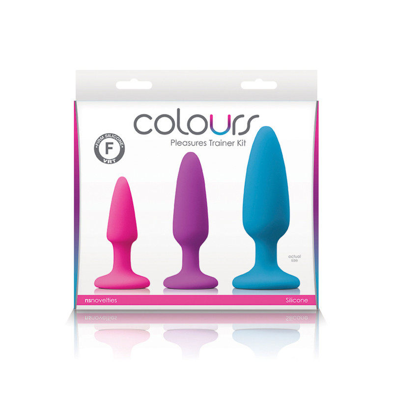 Набір анальних пробок Colours Pleasures