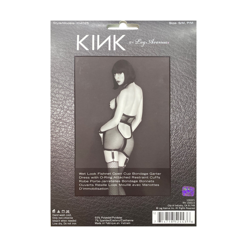 Платье с бондажем Leg Avenue KINK