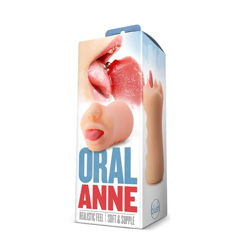 Реалистичный мастурбатор рот X5 MEN ORAL ANNE