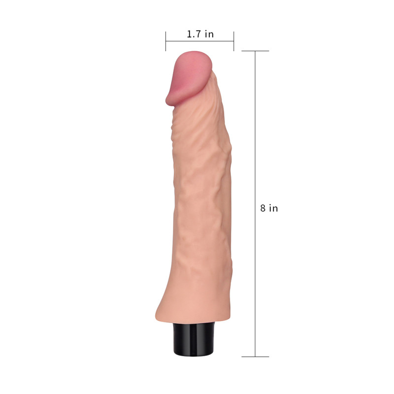 Реалістичний вібратор - Real Softee Vibrator 8 Реалістичний вібратор - Real Softee Vibrator 8