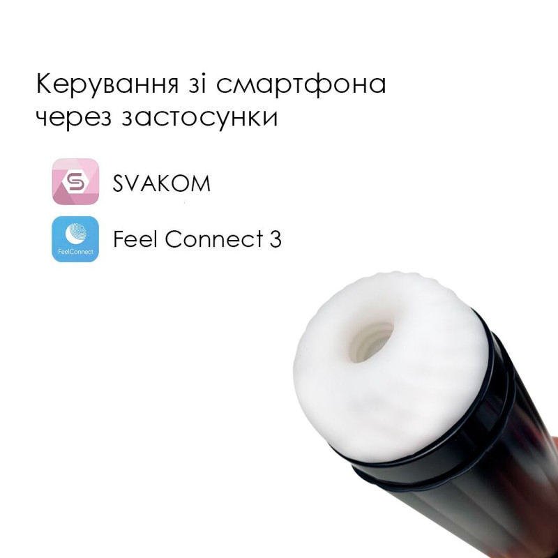Інтерактивний смарт-мастурбатор Svakom Hannes Neo
