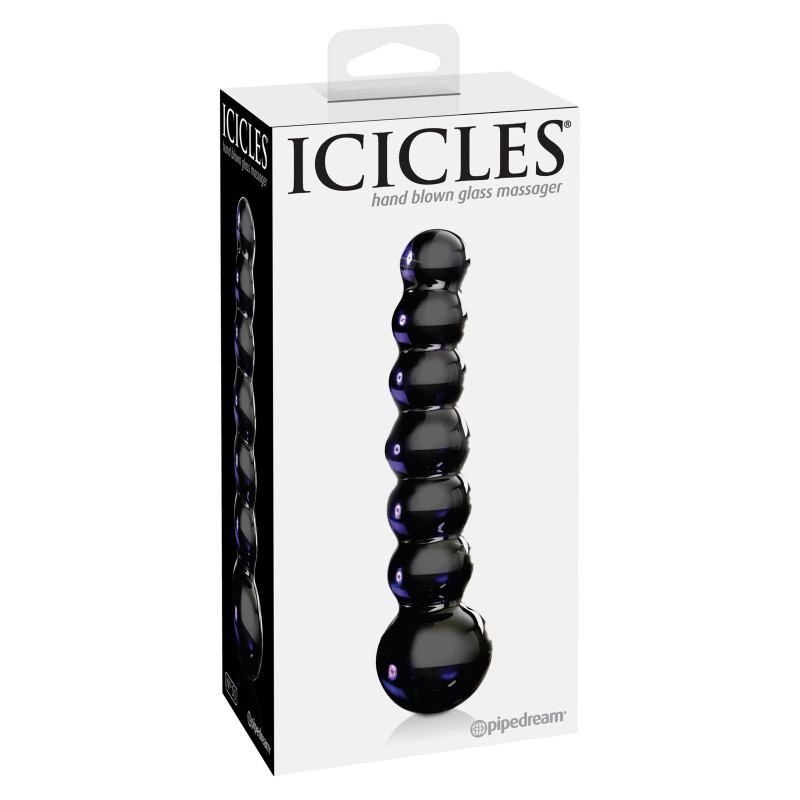 Скляний анальний стимулятор Icicles No.51
