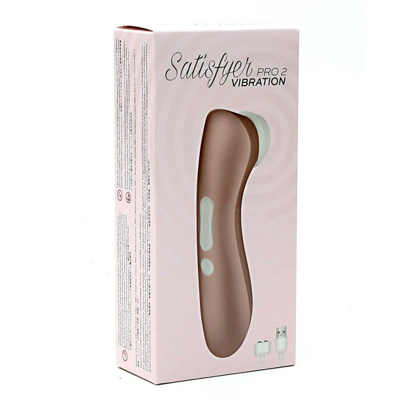 Вакуумный стимулятор с вибрацией Satisfyer Pro 2 Vibration