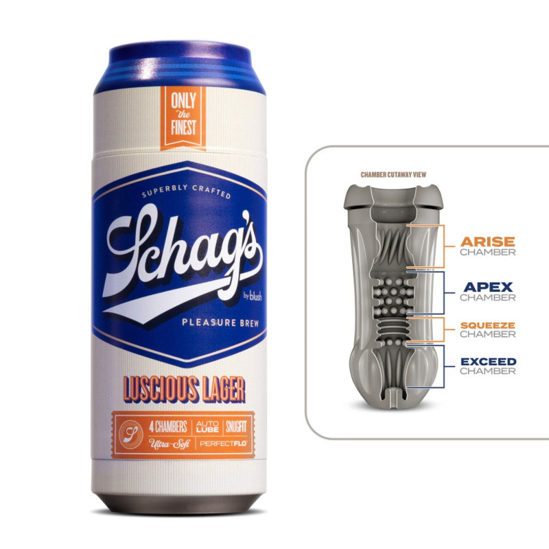 Мастурбатор - банка пива Luscious Lager