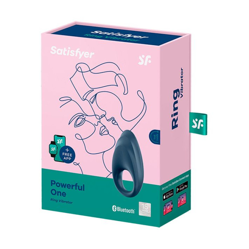 Ерекційне кільце з вібрацією Satisfyer Powerful One