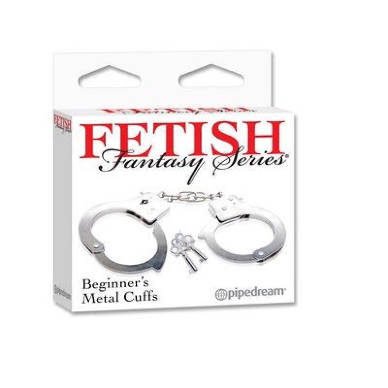 Металлические наручники Fetish Fantazy Beginner's Metal Cuffs