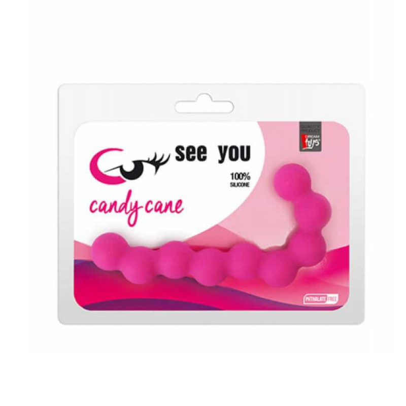Анальные шарики See You Candy Cane