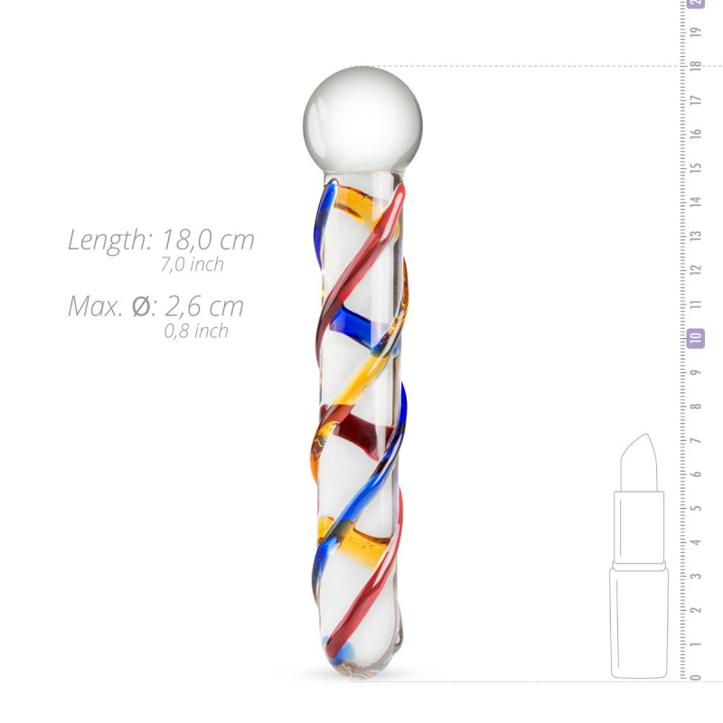 Скляний дилдо Gildo Glass Dildo No.