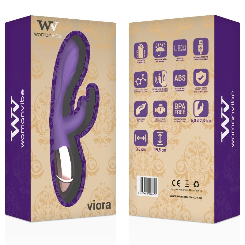 Вібратор кролик Womanvibe Viora