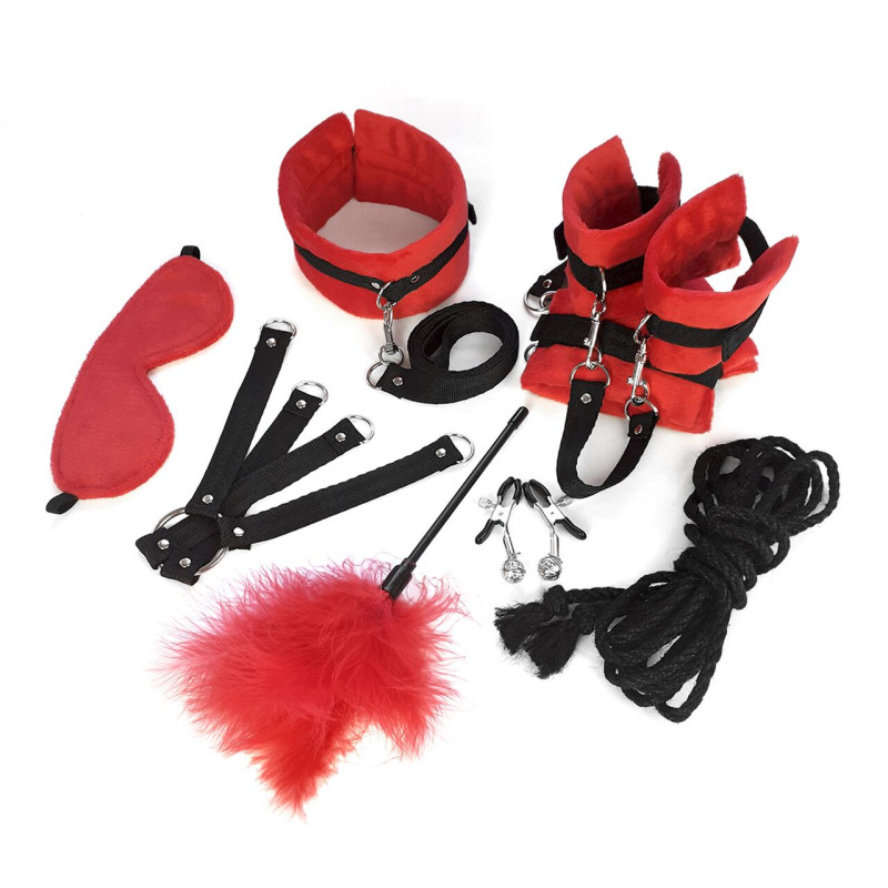 Набор БДСМ Art of Sex - Soft Touch BDSM Set (9 предметов)
