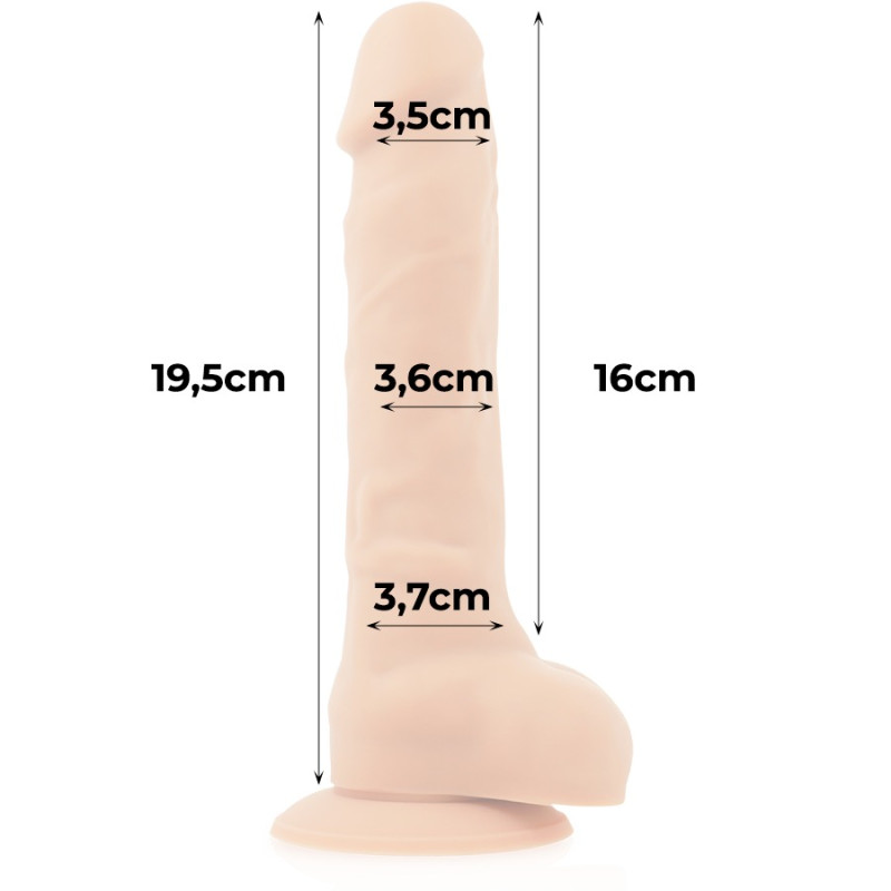 Фаллоимитатор COCK MILLER 19.5 см