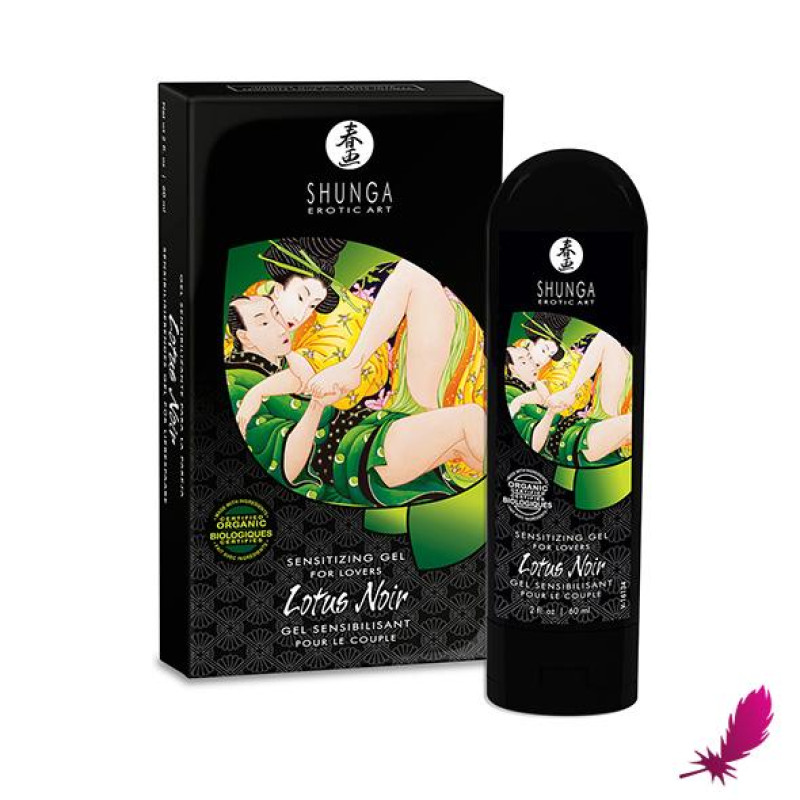 Збуджуючий гель для двох Shunga Lotus Noir