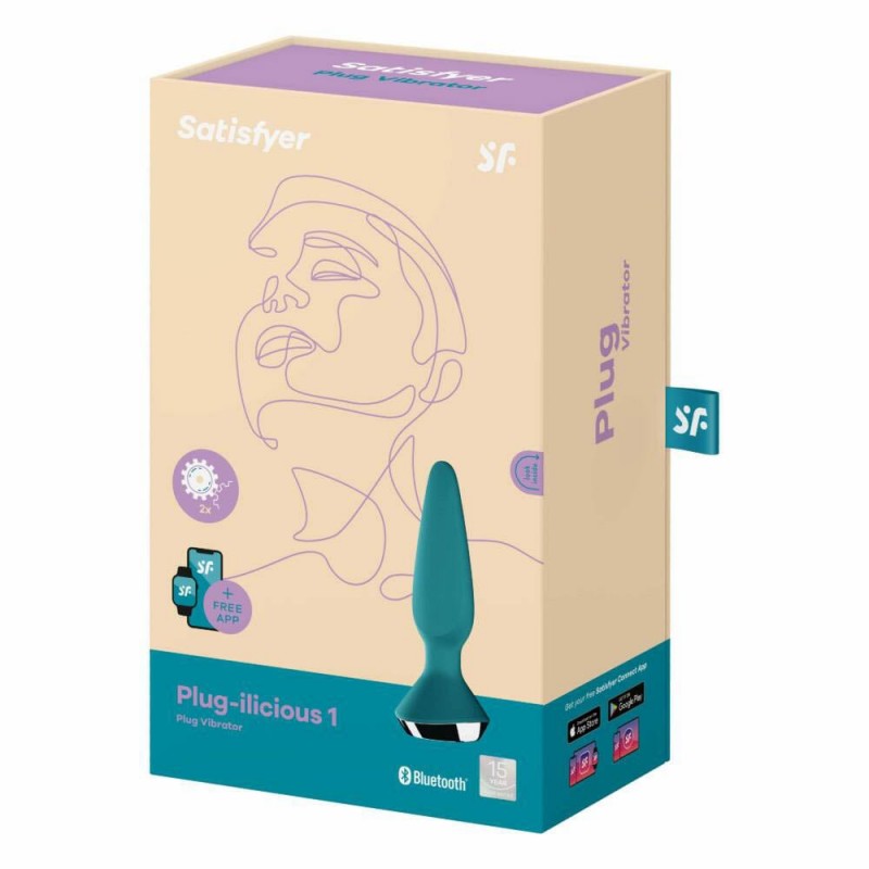 Анальна пробка з вібрацією Satisfyer Ilicious 1