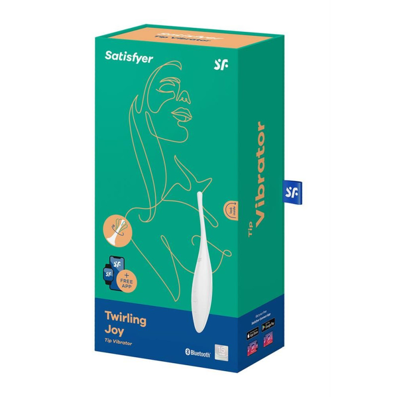 Вібратор точковий Satisfyer Twirling Joy