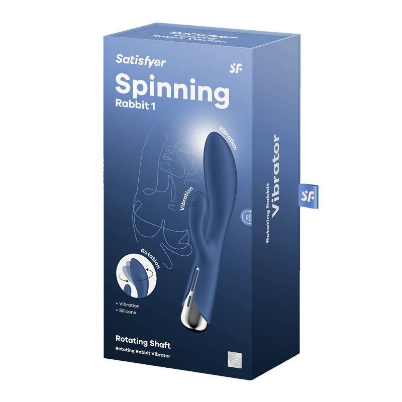 Вібратор кролик з ротацією Satisfyer Spinning Rabbit 1