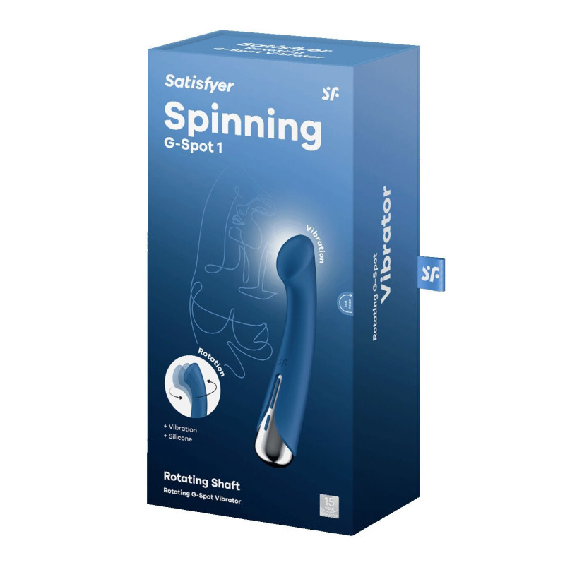 Вібратор з ротацією Satisfyer Spinning G-Spot 1