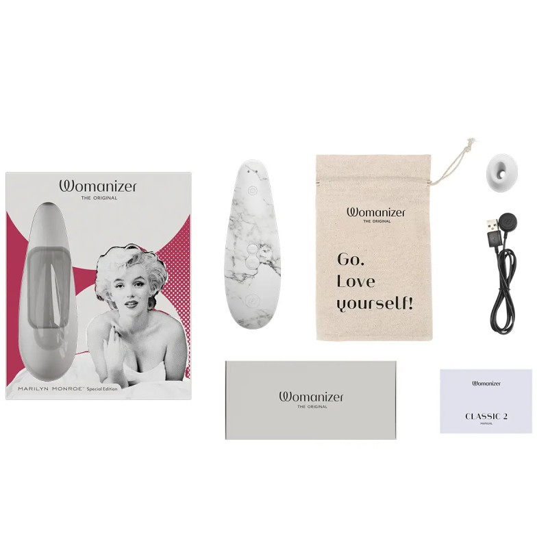 Вакуумний кліторальний стимулятор Womanizer Marilyn Monroe