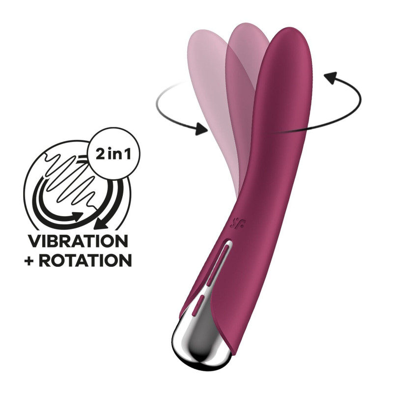 Вибратор для точки G с ротацией Satisfyer Spinning Vibe 1