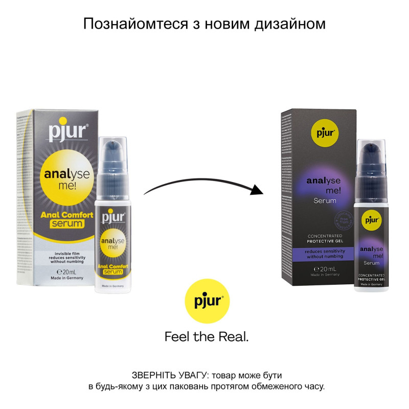 Розслаблюючий гель для анального сексу Analyse me