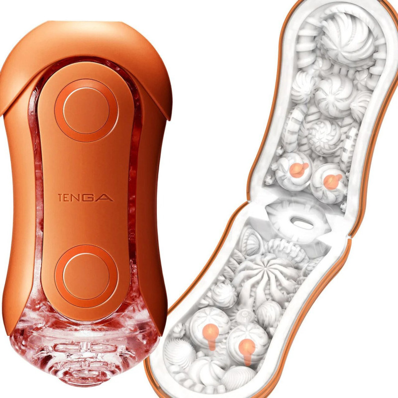Мастурбатор Tenga Flip Orb – Sunset Orange